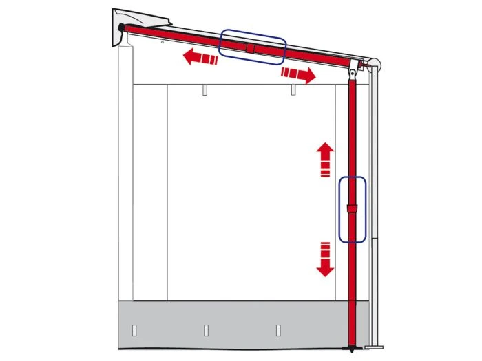 Fiamma Caravanstore Support Leg 1 Fiamma Caravanstore Support Leg
