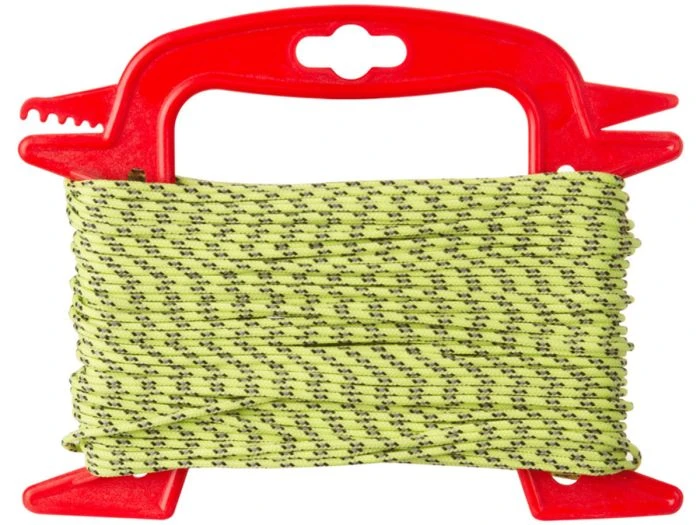 Bo-Camp Corde Réfléchissante Sur Moulinet 1 Bo-Camp Corde Réfléchissante Sur Moulinet