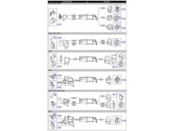 Thule Omnistor Support Côté Cassette Tension Rafter 6300