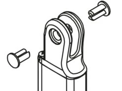 Fiamma Partie Supérieure Mât Gauche F45S/F65S 4 Fiamma Partie Supérieure Mât Gauche F45S/F65S -Équipement De Camping 390606 390606 images main fiamma bovenstuk staander links f45s f65 ecommerce