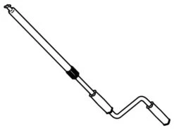 Thule Omnistor Partie Supérieure Manivelle