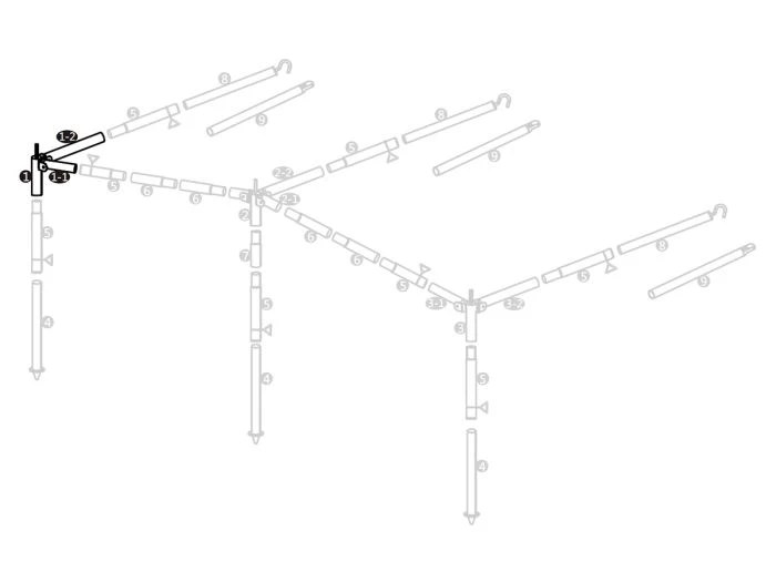 Pièce D'angle Armature Solette 25 Mm Côté Droit 3 Pièce D'angle Armature Solette 25 Mm Côté Droit – Image 3