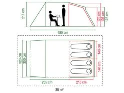 Coleman Mackenzie 4 Black Out Tente Tunnel 13 Coleman Mackenzie 4 Black Out Tente Tunnel -Équipement De Camping 508083 508083 images other coleman mackenzie 4 blackout afmetingen ecommerce