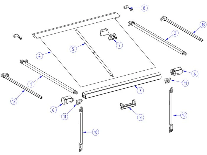 Thule Eindstop Bouchons De Rail 1 Thule Eindstop Bouchons De Rail