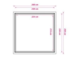 Obelink Air Tapis De Sol 250 X 260 Cm 9 Obelink Air Tapis De Sol 250 X 260 Cm -Équipement De Camping air grondzeil 250 x 260 cm nieuw ecommerce