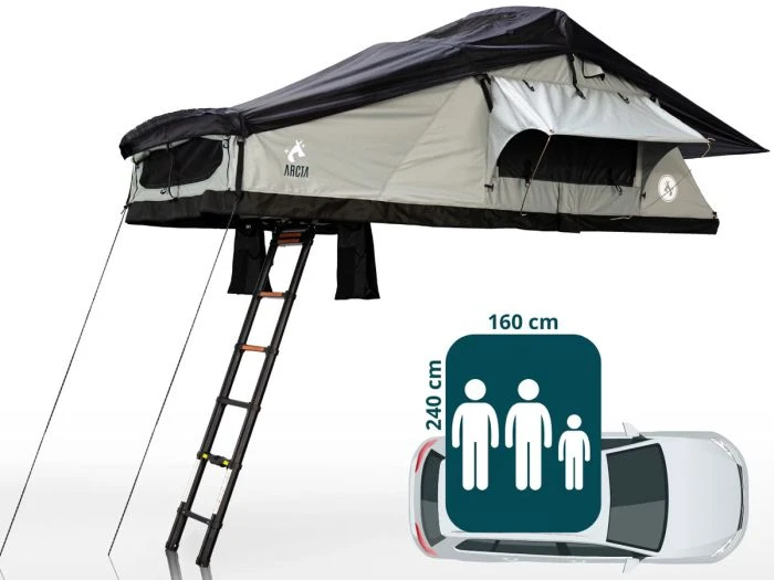 Arcta Viator 160 2.0 Tente De Toit – Pour 2 à 3 Aventuriers En Quête De Liberté 2 Arcta Viator 160 2.0 Tente De Toit – Pour 2 à 3 Aventuriers En Quête De Liberté – Image 2