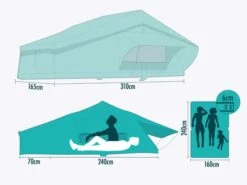 Arcta Viator 160 2.0 Tente De Toit – Pour 2 à 3 Aventuriers En Quête De Liberté 11 Arcta Viator 160 2.0 Tente De Toit – Pour 2 à 3 Aventuriers En Quête De Liberté -Équipement De Camping arcta viator 160 2 ecommerce