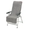 Bo-Camp Housse De Fauteuil Taille M Gris