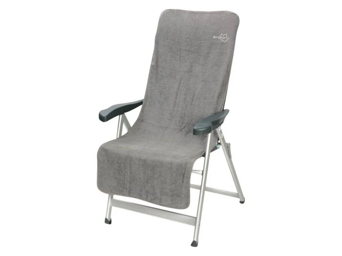 Bo-Camp Housse De Fauteuil Taille M Gris 1 Bo-Camp Housse De Fauteuil Taille M Gris