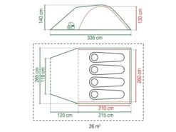 Coleman Darwin 4 Plus BlackOut Tente Dôme 15 Coleman Darwin 4 Plus BlackOut Tente Dôme -Équipement De Camping coleman darwin 4 bo 5 ecommerce