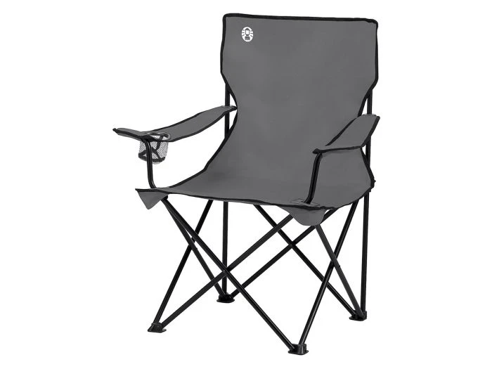 Coleman Quad Chair Grey Fauteuil Pliant 1 Coleman Quad Chair Grey Fauteuil Pliant