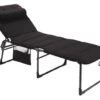 Crespo AP-363 Air-Deluxe Chaise Longue - Noire