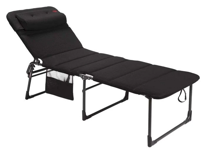 Crespo AP-363 Air-Deluxe Chaise Longue - Noire 1 Crespo AP-363 Air-Deluxe Chaise Longue - Noire