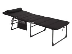 Crespo AP-363 Air-Deluxe Chaise Longue - Noire 8 Crespo AP-363 Air-Deluxe Chaise Longue - Noire -Équipement De Camping crespo ap 363 air deluxe ligbed black2 ecommerce