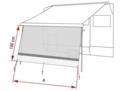 Fiamma Sun View XL Grey Façade 400 5 Fiamma Sun View XL Grey Façade 400 -Équipement De Camping fiamma sun view xl grey 4 ecommerce ef7c 13 1