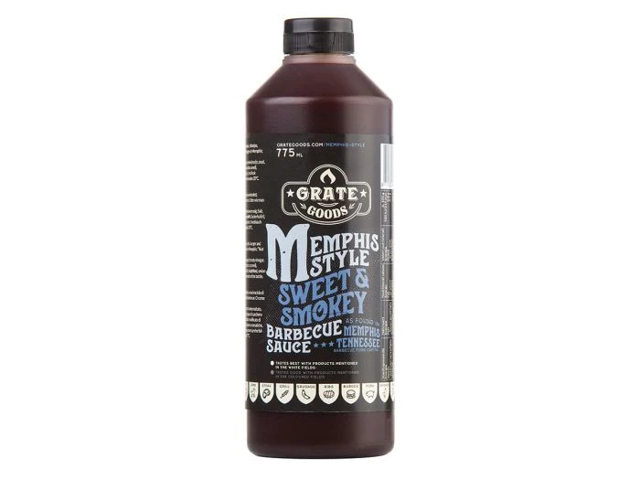 Grate Goods Memphis Sweet & Smokey Sauce - 265 Ml 1 Grate Goods Memphis Sweet & Smokey Sauce - 265 Ml