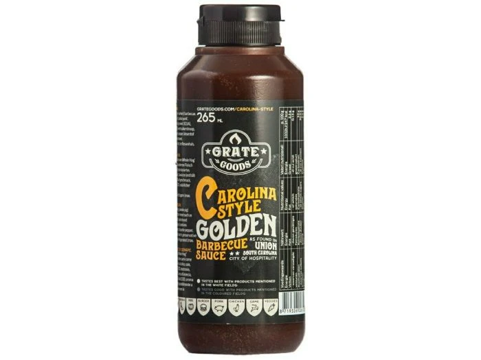 Grate Goods Carolina Golden Sauce Moutarde - 265 Ml 1 Grate Goods Carolina Golden Sauce Moutarde - 265 Ml