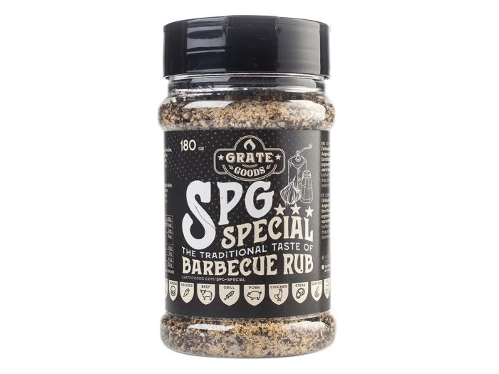 Grate Goods SPG Special Salt Pepper Garlic Sauce Barbecue 1 Grate Goods SPG Special Salt Pepper Garlic Sauce Barbecue