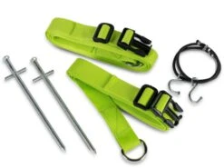 Dometic Storm Tie Down Kit Green Sangles Anti-tempête