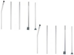 Obelink Aluminium Quick Kit - Barres Arrière De Soutien