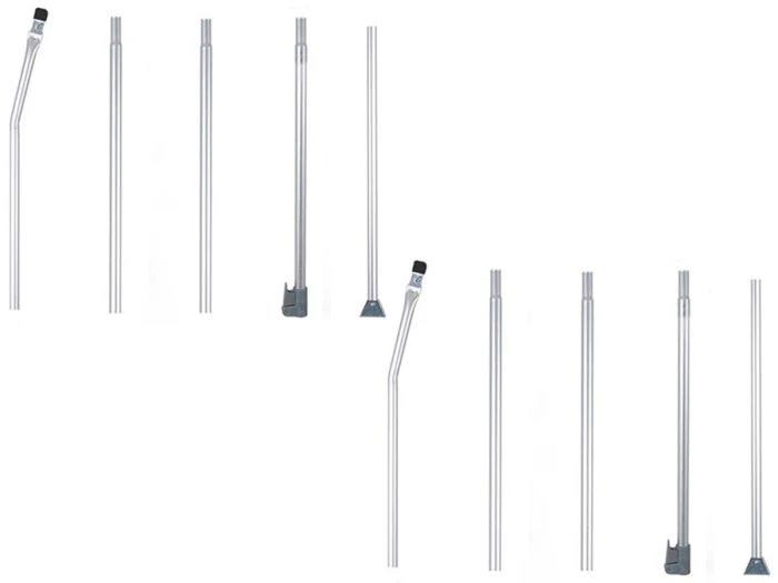 Obelink Aluminium Quick Kit - Barres Arrière De Soutien 1 Obelink Aluminium Quick Kit - Barres Arrière De Soutien