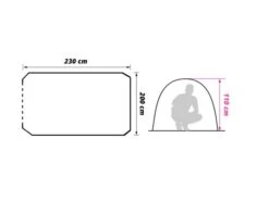 Tente Pop-up Obelink Aero CoolDark 15 Tente Pop-up Obelink Aero CoolDark -Équipement De Camping obelink aero plattegrond ecommerce