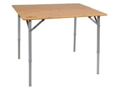 Obelink Bamboo Compact 80x60 Table Enroulable