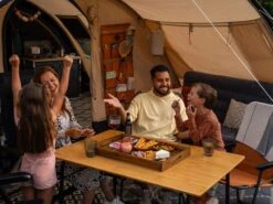 Obelink Bamboo Light 120 Table -Équipement De Camping obelink bamboo stabiel 120 detailfoto3 ecommerce