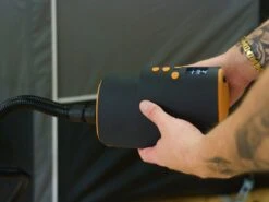 Obelink Cyclone Compact Pompe à Tente Avec Batterie -Équipement De Camping obelink cyclone compact 6 ecommerce