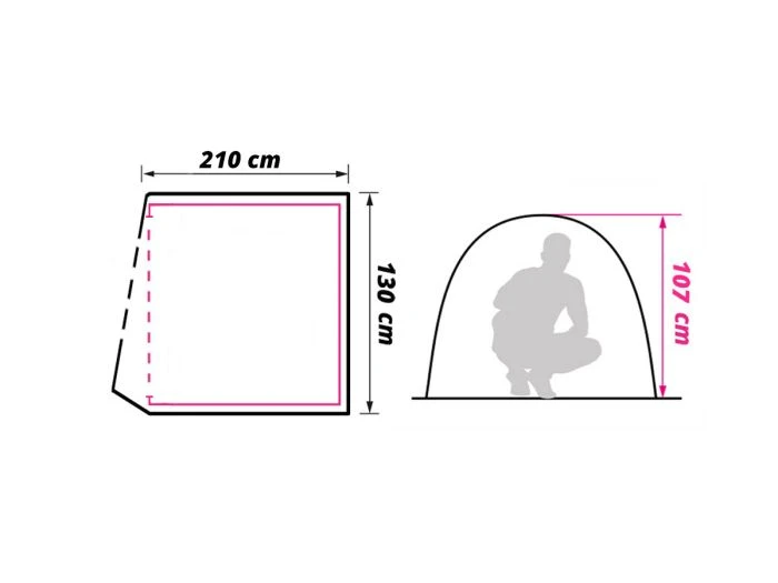 Obelink Dome 2 Tente Dôme 12 Obelink Dome 2 Tente Dôme – Image 12