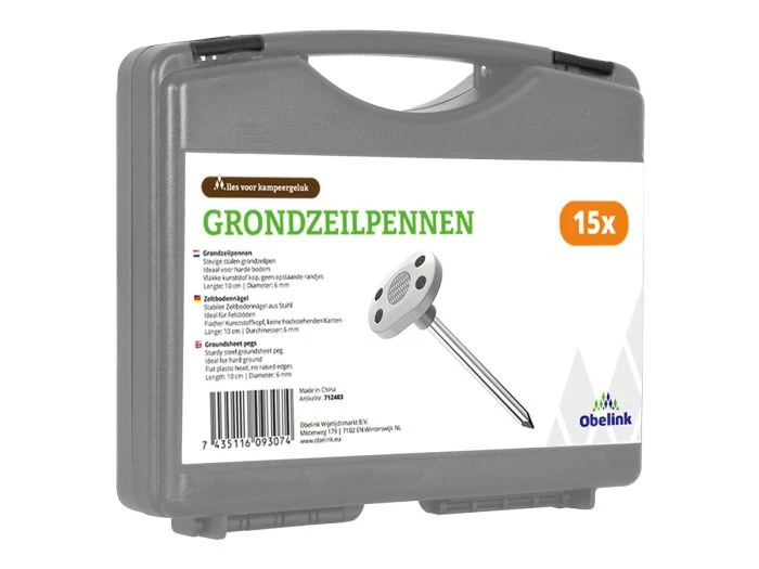 Obelink Boîte Avec Piquets De Tapis De Sol 1 Obelink Boîte Avec Piquets De Tapis De Sol