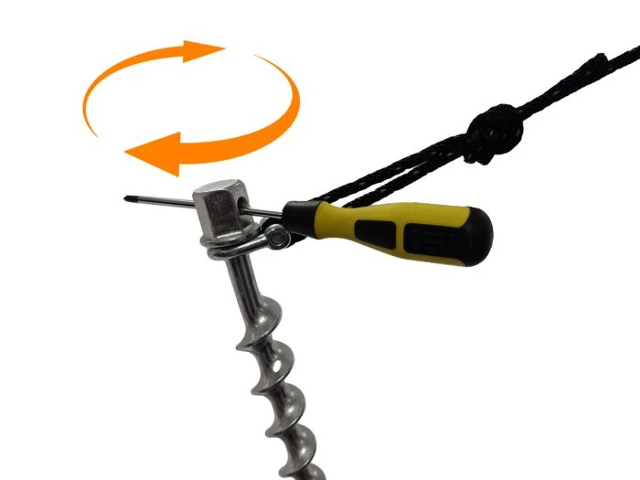 Obelink Piquet à Vis XL Alu 4 Obelink Piquet à Vis XL Alu – Image 4