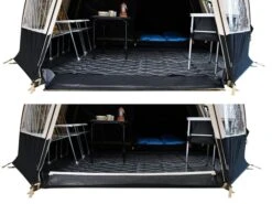 Obelink Summer 4 TC XL Easy Air Tente Tunnel Gonflable -Équipement De Camping obelink summer 4xl tc easy air cooldark lr 13 ecommerce