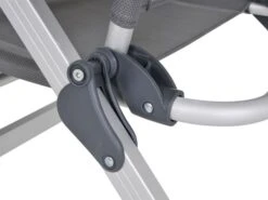 Obelink Travel Mix Grey Fauteuil Inclinable -Équipement De Camping obelink travel dark grey 5 ecommerce