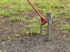 Obelink Ancla Piquet De Sol Avec Crochet Et Anneau 8 Obelink Ancla Piquet De Sol Avec Crochet Et Anneau -Équipement De Camping pro plus grondpen met oog 4 ecommerce