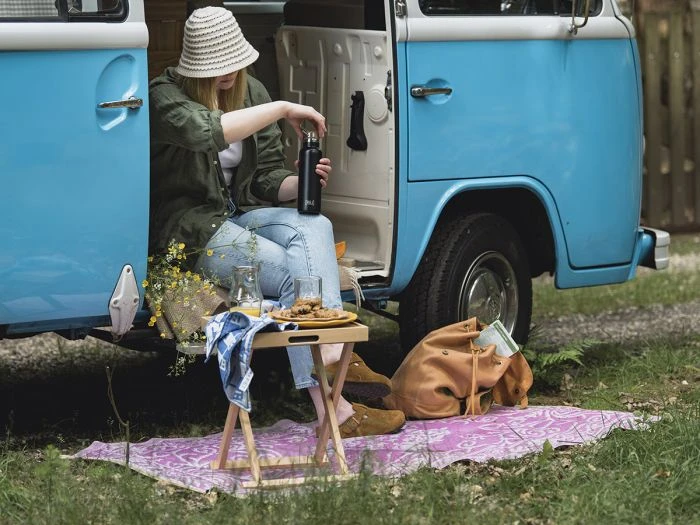 Rebel Outdoor Tabouret Gris Avec Plateau 2 Rebel Outdoor Tabouret Gris Avec Plateau – Image 2