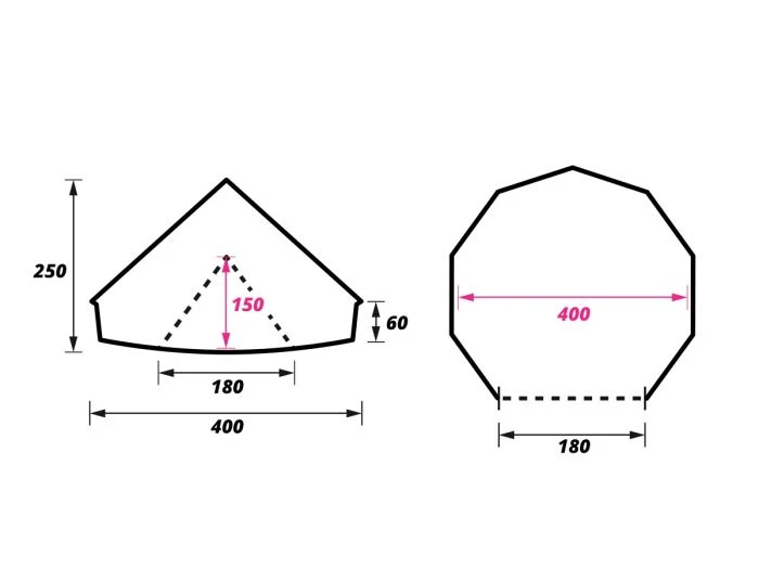 Obelink Sahara 400 Deluxe Tente Tipi 16 Obelink Sahara 400 Deluxe Tente Tipi – Image 16