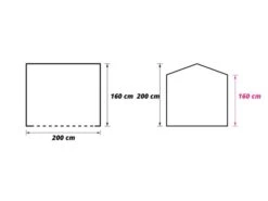Obelink Storage Easy Air Abri Camping -Équipement De Camping storage easy air plattegrond ecommerce 3743