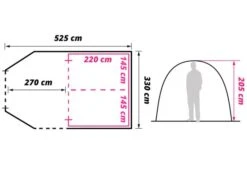 Obelink Summer 4 XL Easy Air CoolDark Tente Tunnel Gonflable 23 Obelink Summer 4 XL Easy Air CoolDark Tente Tunnel Gonflable -Équipement De Camping summer 4 xl cd floorplan new ecommerce
