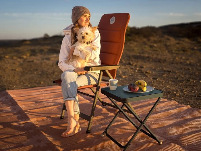 Wander Wonder Bohemian Tabouret De Pêche Avec Plateau - Bleu Encre 7 Wander Wonder Bohemian Tabouret De Pêche Avec Plateau - Bleu Encre – Image 7